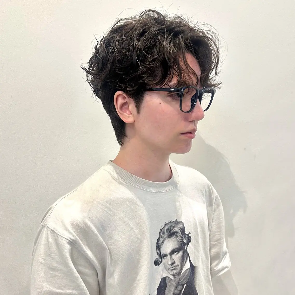 パーマ メンズ レイヤーカット♡ のぐちまおのヘアスタイル
