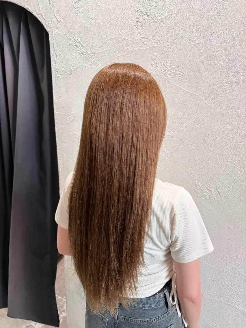 カラー 透明感カラー🫧/ 信澤瑠俐のヘアスタイル
