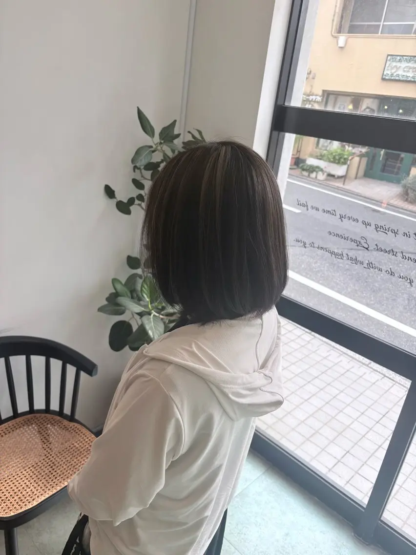 カラー ハイライトカラー ヘアカラー 小林 広汰のヘアスタイル