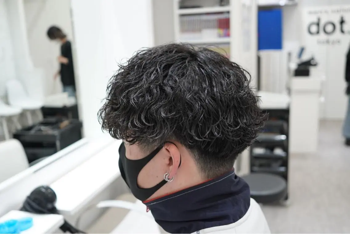 パーマ メンズ カット パーマ 町田No.1パーマ 特化✂︎小杉澪生のヘアスタイル