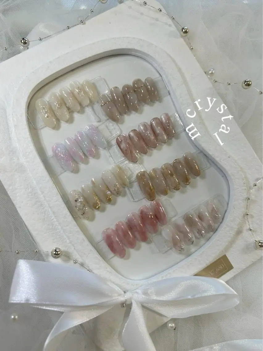 【オフなし🙅♀️現在ジェルがついていない方】シンプルニュアンスデザインコース6種類【研修生プラン🔰】の写真