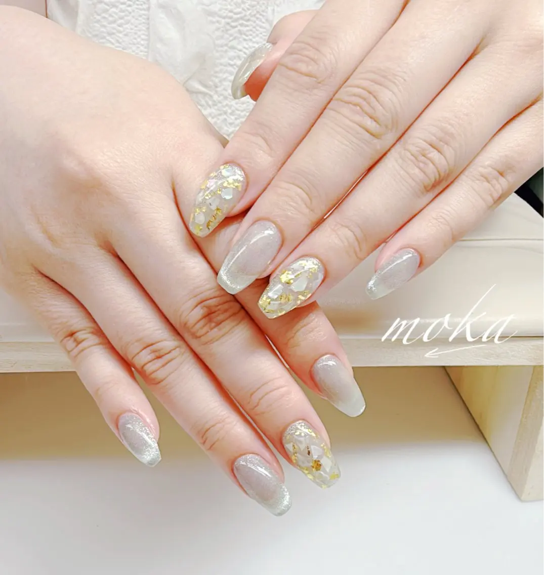 ネイル ハンドネイル ハンドケア 胡蝶蘭レディースサロ ンNailMOKAのネイルデザイン
