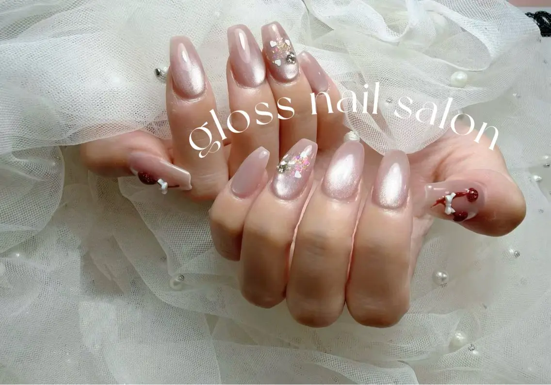 ネイル ハンドネイル ゆり🌷 gloss nailのネイルデザイン