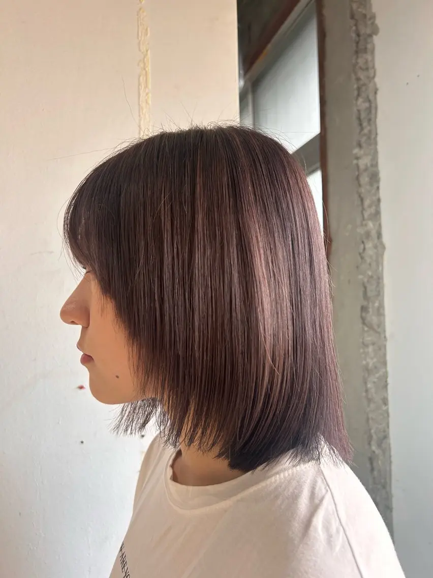 ショート トリートメント 玉置七海✨ ／透明感／髪質改善のヘアスタイル