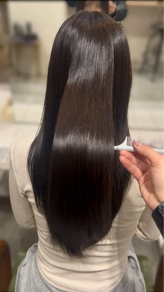 セミロング ヘアカラー トリートメント 五十嵐 雅姫のヘアスタイル
