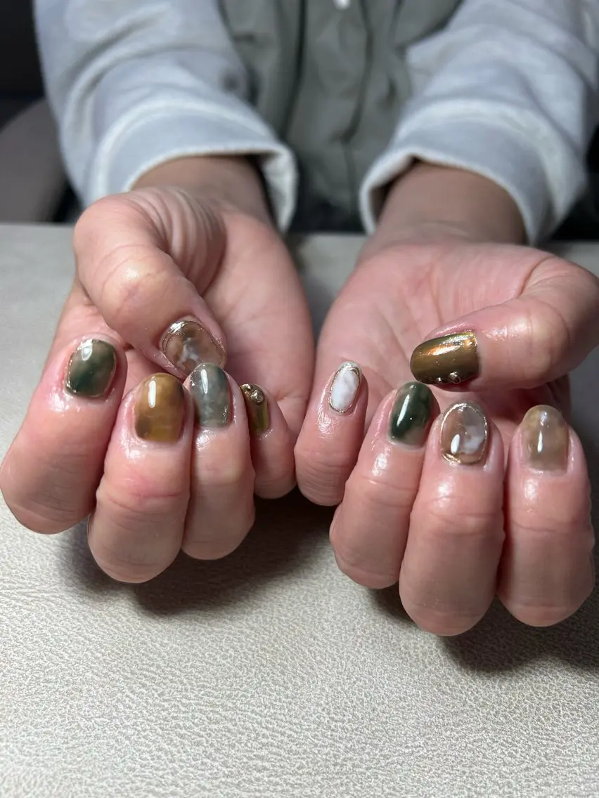 ネイル フットネイル nailroom‪ sb‪‪𓈒𓂂𓏸のネイルデザイン