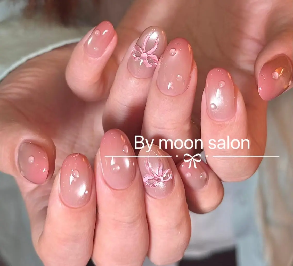ネイル ハンドネイル ハンドケア 🍑 momo_nailのネイルデザイン