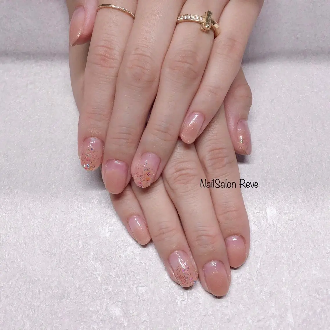ネイル シンプルネイル 冬ネイル クリスマス NailSalon Reveのネイルデザイン