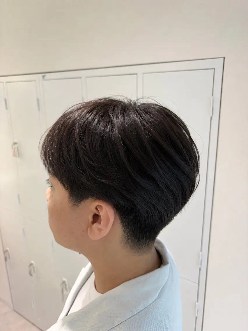 ショート メンズ カット トリートメント newi広島店 コウセイのヘアスタイル