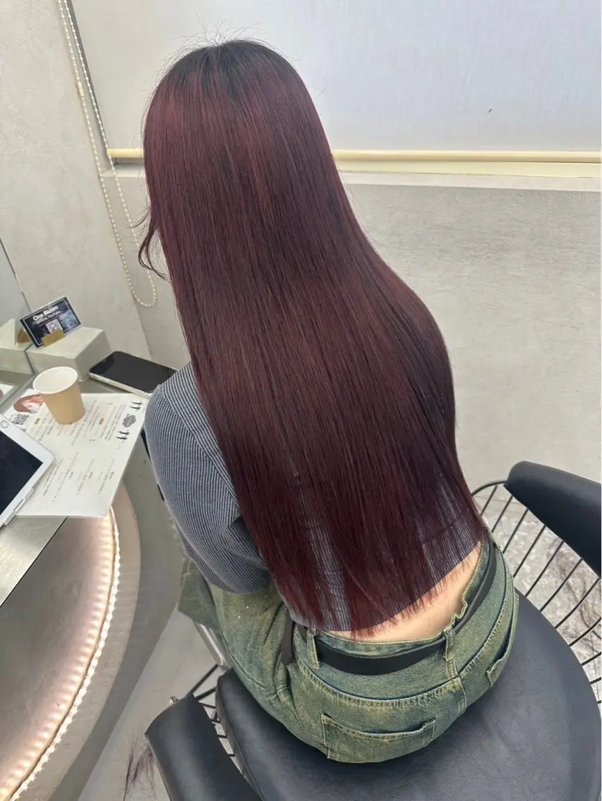 セミロング カラー トリートメント 谷川が作る熊本1🥇 レイヤーカットのヘアスタイル