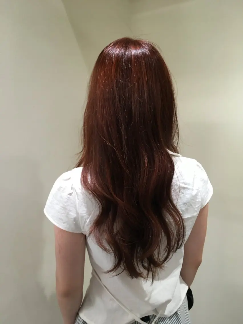 ロング カラー カット ヘアカラー トリートメント natsuki /HUIのヘアスタイル