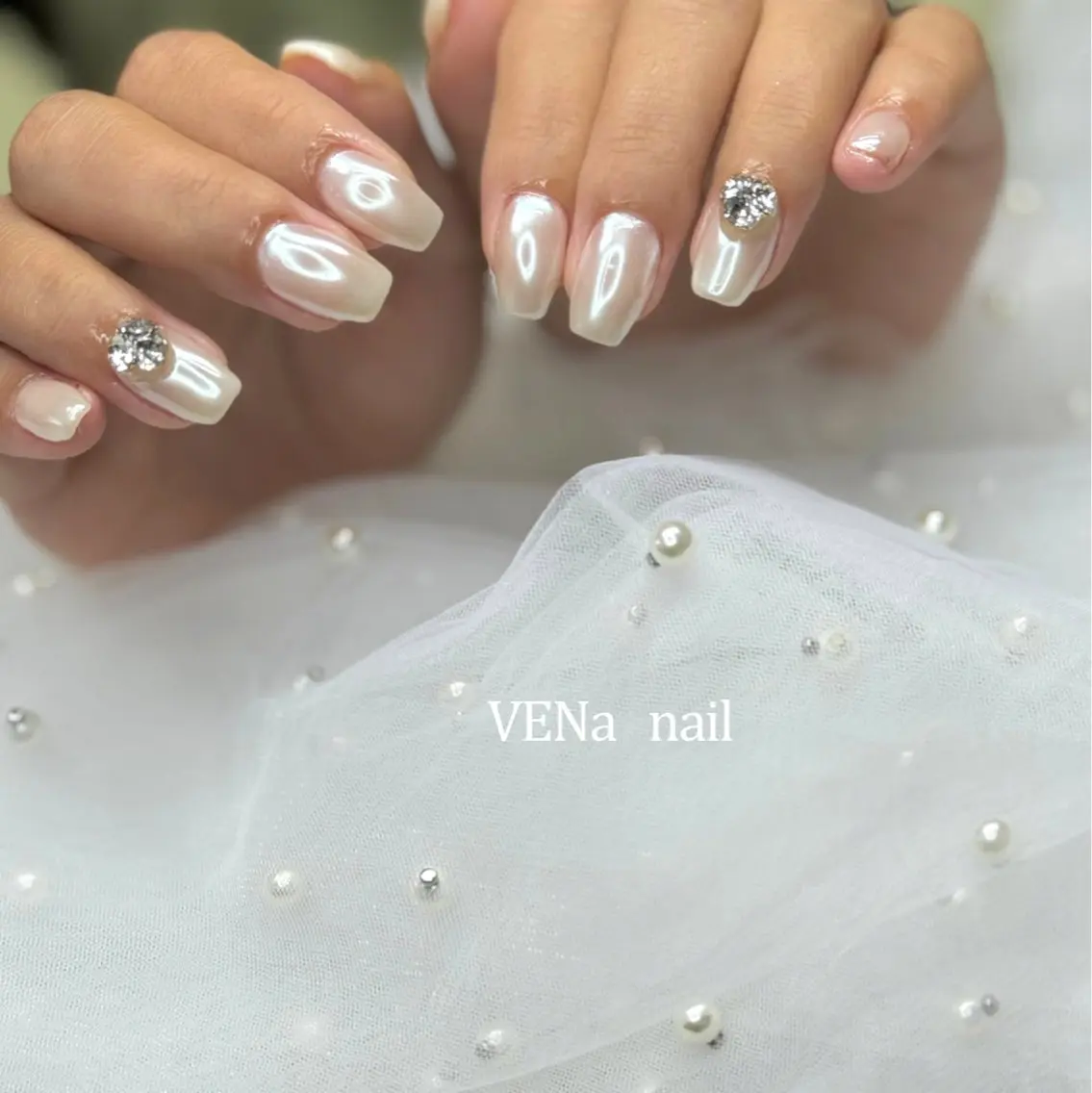 ネイル フットネイル ワンカラーネイル VENa eye＆ nail salonのマツエク・マツパデザイン