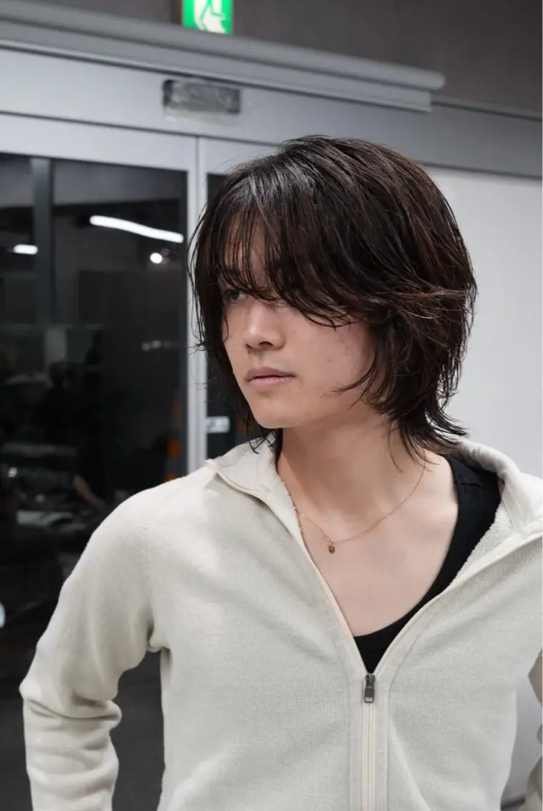 パーマ ヘアアレンジ メンズ メンズパーマ ボブ スパイラルパーマ カット パーマ (メンズ特化) AKIのヘアスタイル