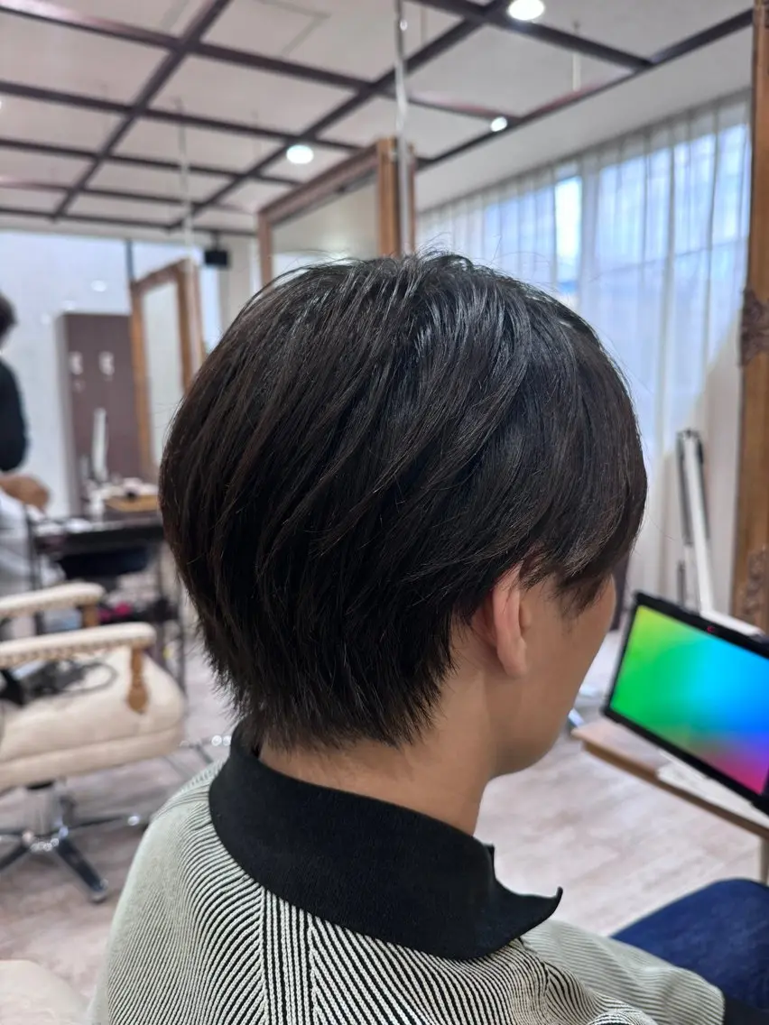 ショート メンズ メンズショート ショートヘア カット トリートメント ヘッドスパ 新越谷noble店長 松本拓也▶◀*.のヘアスタイル