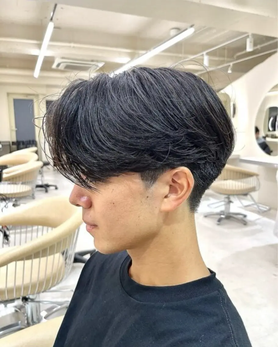 パーマ メンズ パーマ 重松 丈博のヘアスタイル