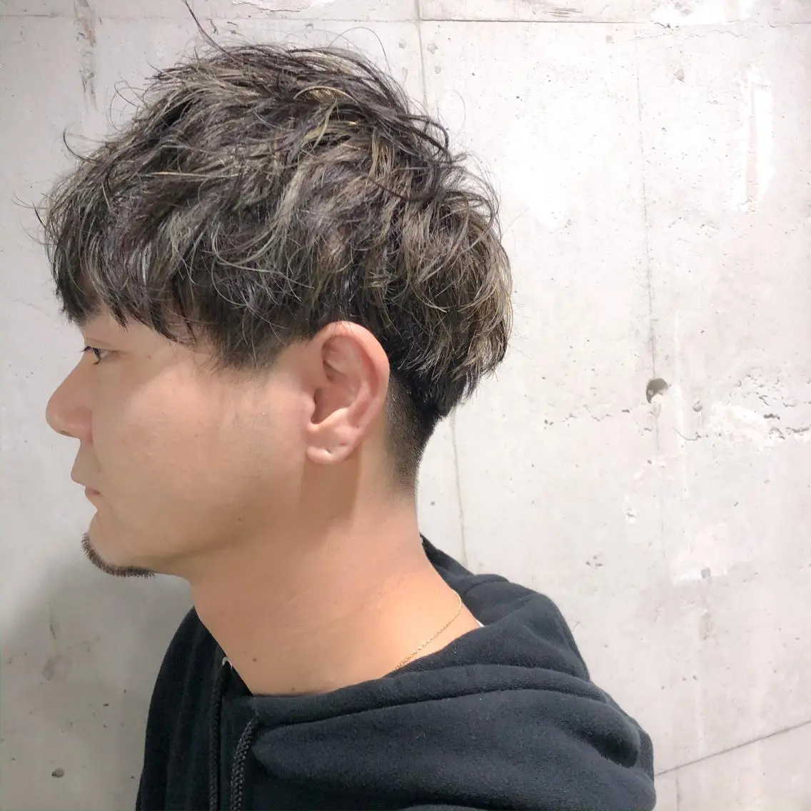 ショート カラー パーマ ヘアアレンジ メンズ kenta GATTACAのヘアスタイル