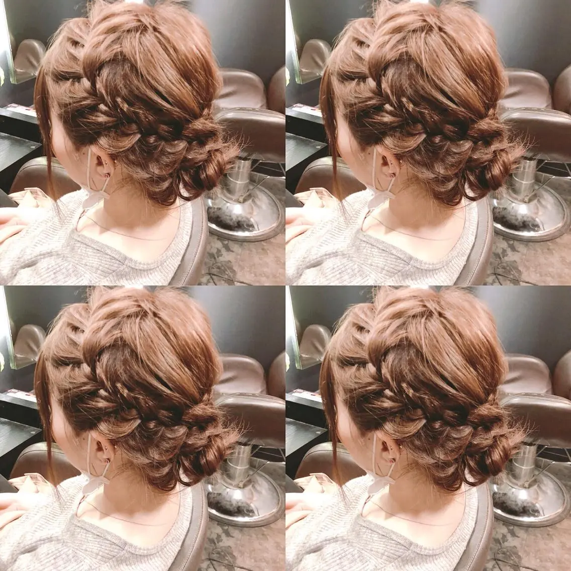 ミディアム ヘアアレンジ ヘアセット 🌷MAYU 🌷のヘアスタイル