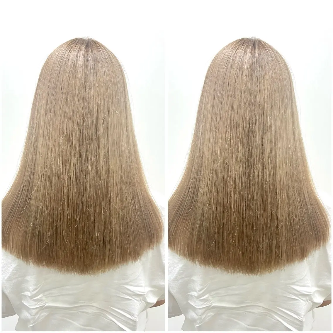 【🎨ダメージを抑えて高発色🎨】ケアブリーチ使用ダブルカラー+カット✨¥15,450/透明感・外国人風にの写真