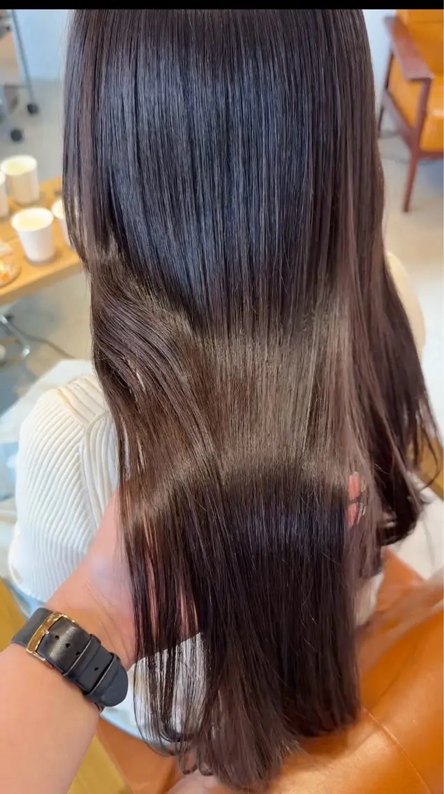 【人気no.1クーポン】髪質改善カラー+カット+4stepトリートメントの写真
