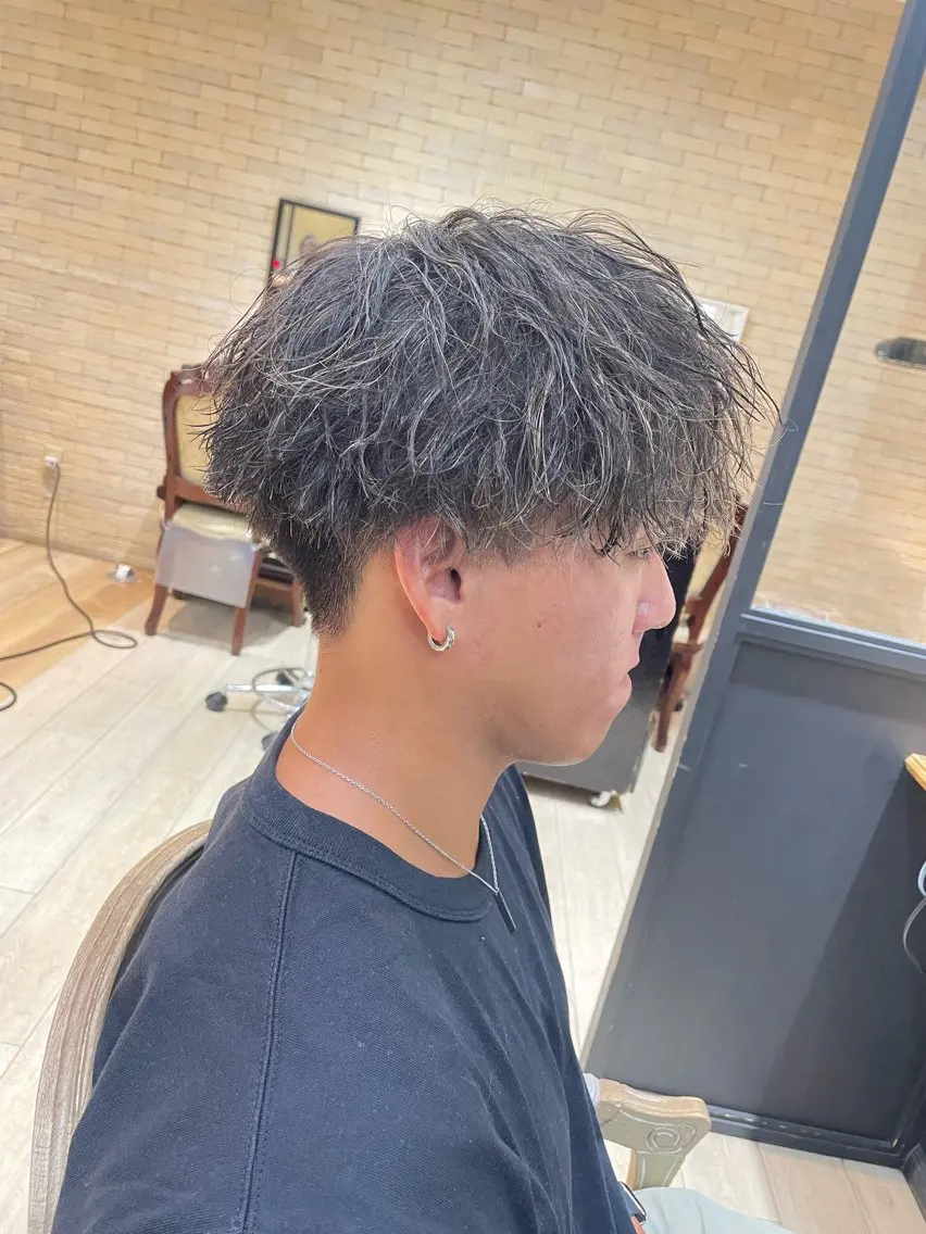 メンズ 亀川蓮 Agu hairのヘアスタイル