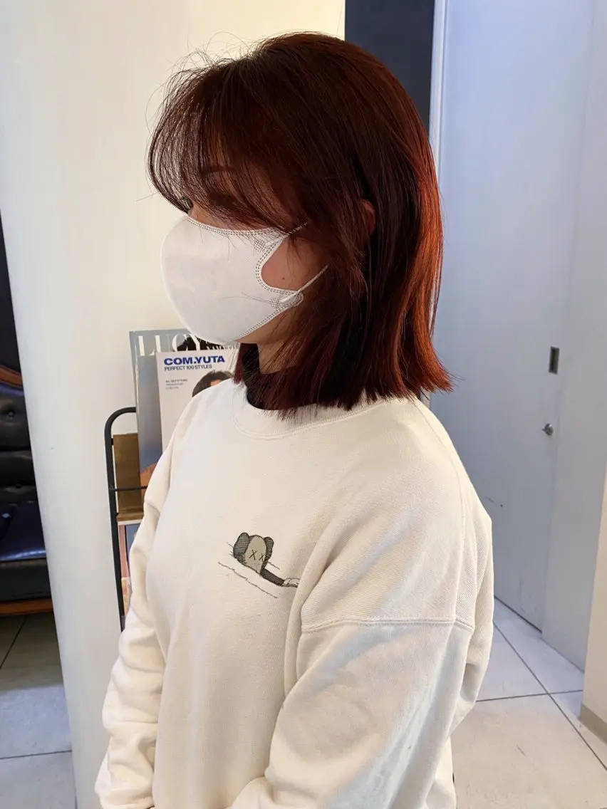 ショート カラー カット ヘアカラー トリートメント mai / linoah˚✧のヘアスタイル