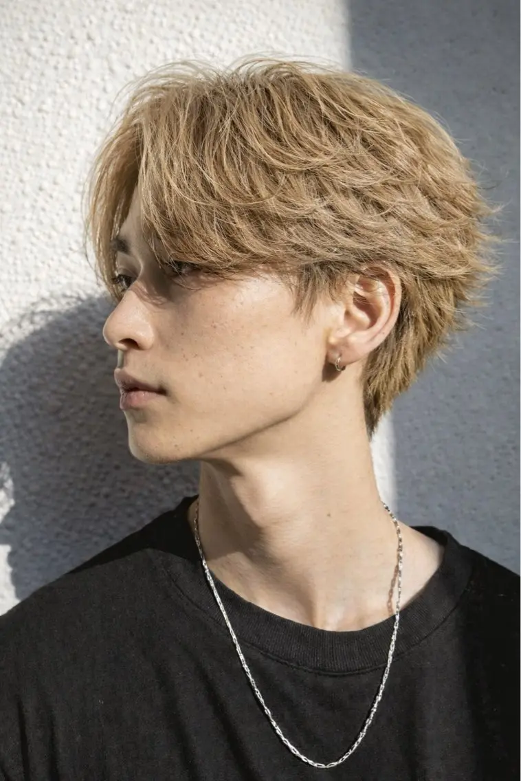 ダブルカラー✂︎¥9,900（メンズ限定）※必ず詳細をご確認ください。の写真
