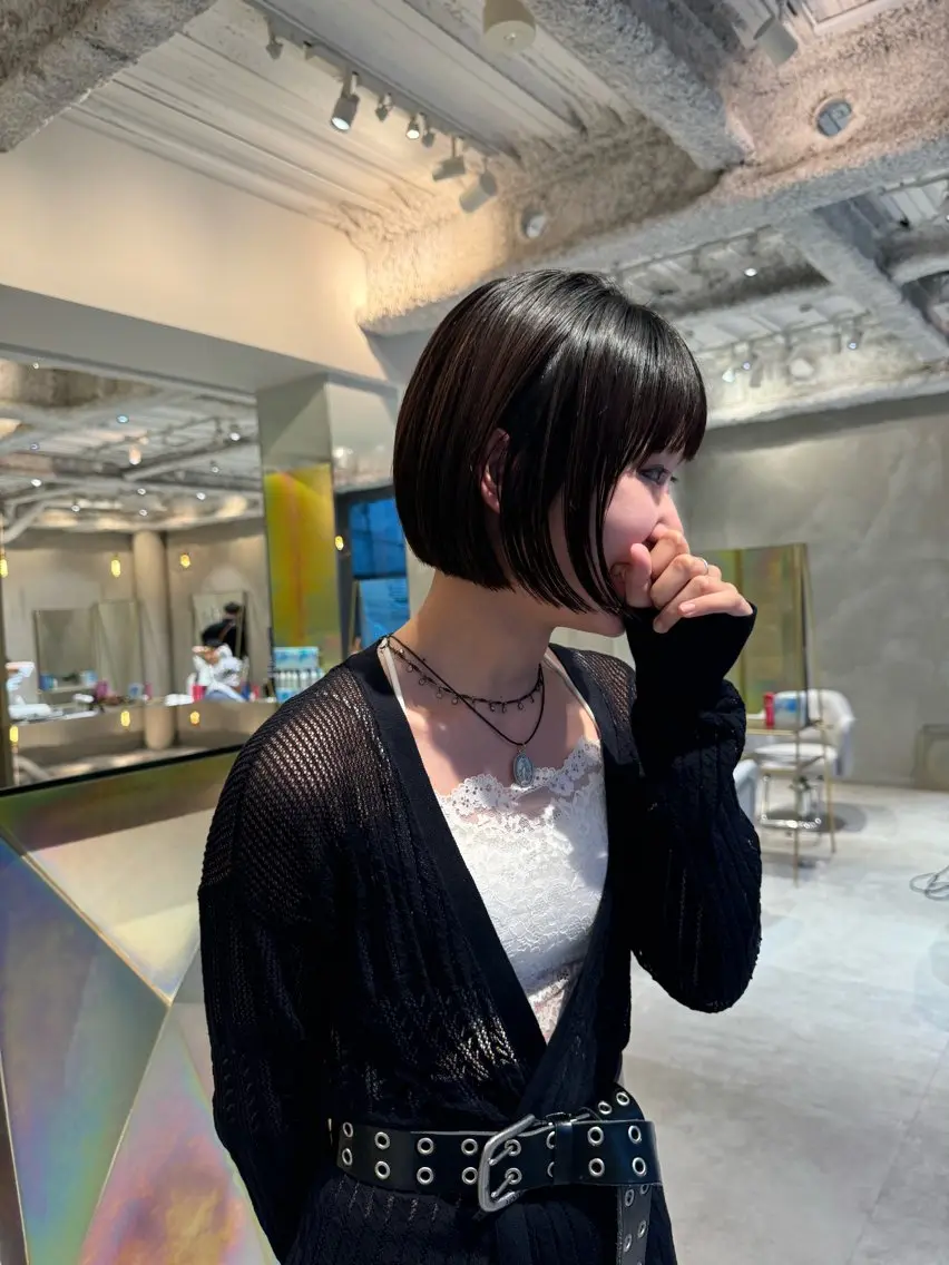 ショート カット 似合わせボブ/ 大人ボブ🩵しおのヘアスタイル