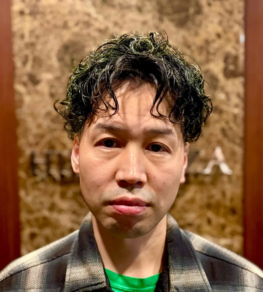 ミディアム メンズ フェードカット 藤沼 唯斗※注意事項必読※のヘアスタイル