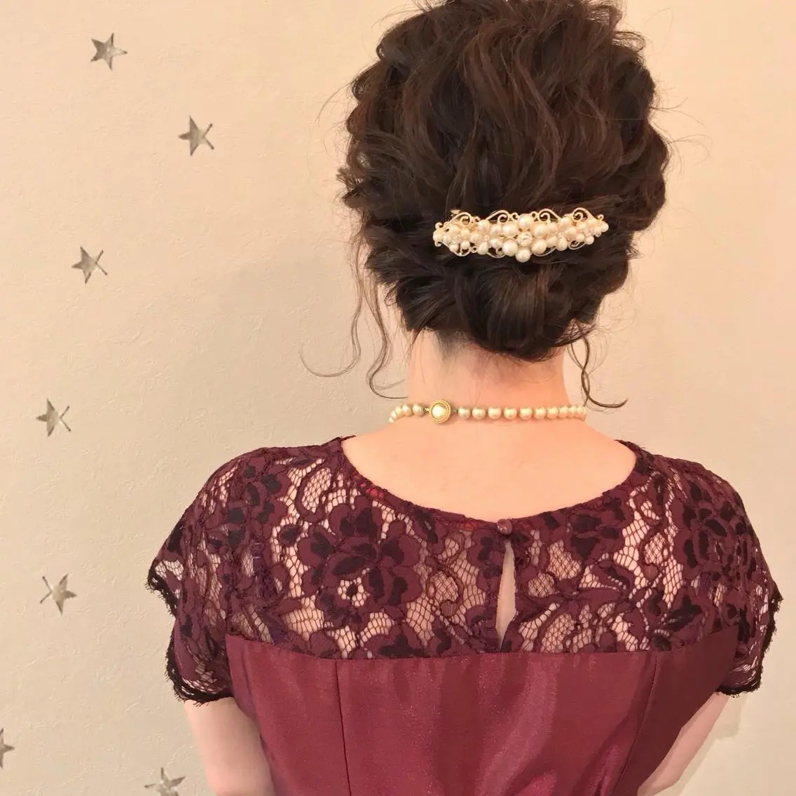ミディアム ヘアアレンジ 市川 千夏のヘアスタイル
