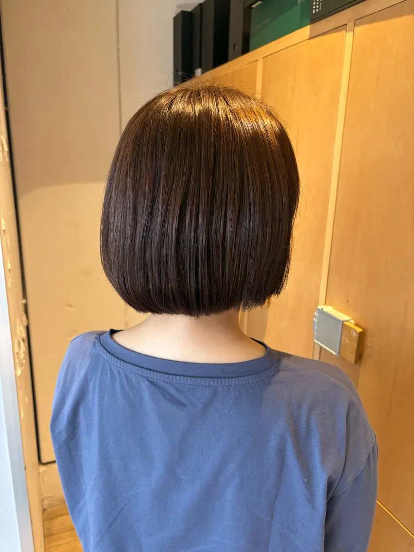 ボブカットの写真