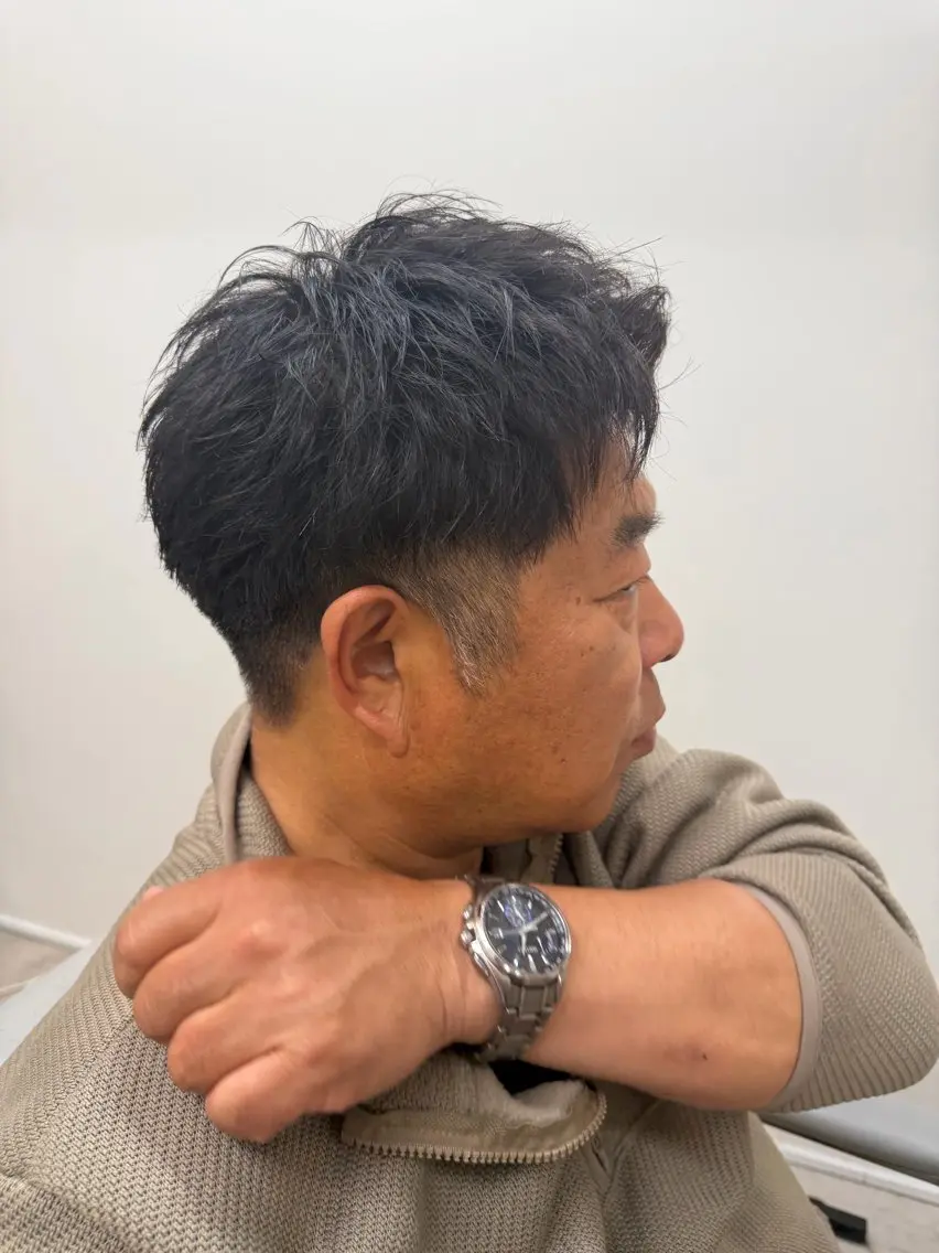 【メンズ限定】メンズカット+グレーカラー🌱の写真