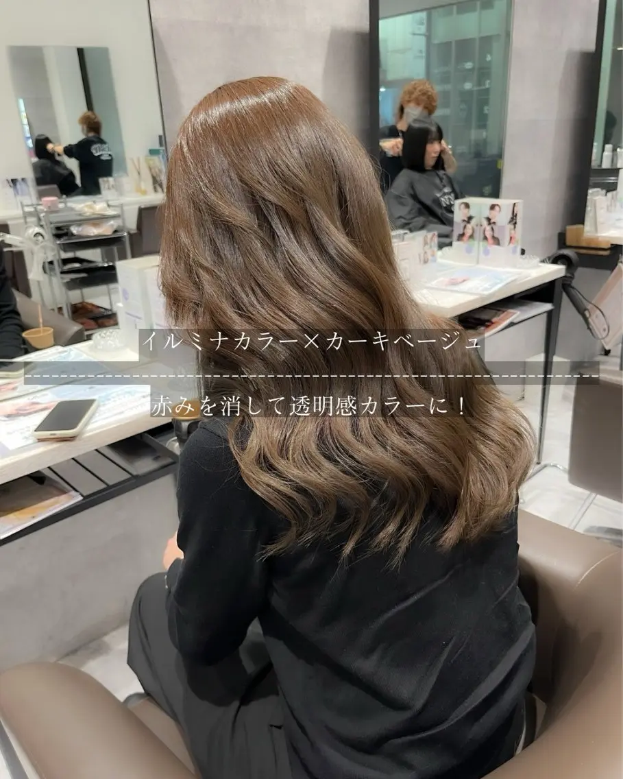 ロング カラー Grow by NYNY 坂本 理輝のヘアスタイル