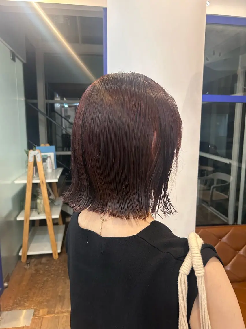 カラー かがやしづ ⭐️カラーモデルのヘアスタイル