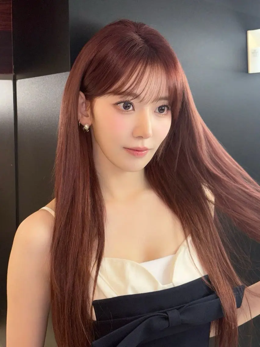 ロング カラー ベージュカラー ピンクカラー ピンクベージュ ヘアカラー トリートメント ラベンダー💜 グレージュ🩶のヘアスタイル