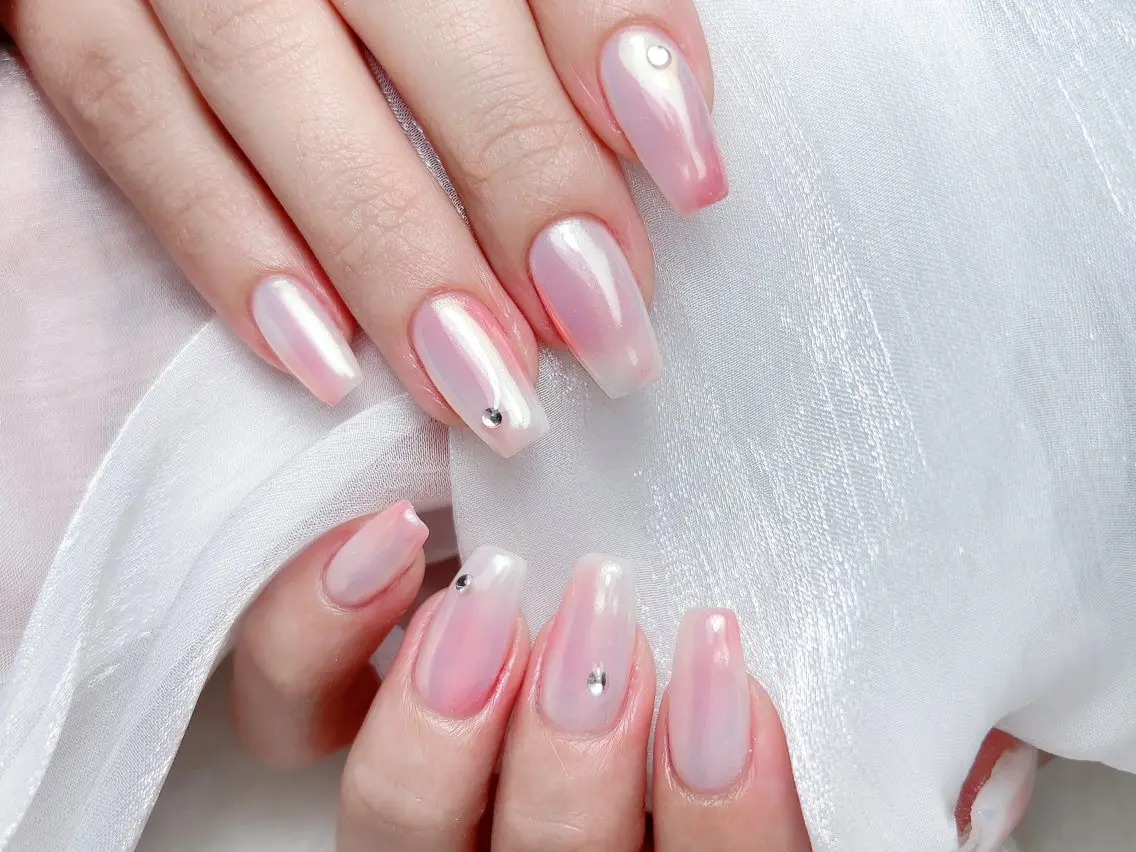 ネイル ハンドネイル M 🌷Nail 長さだし専門店のネイルデザイン