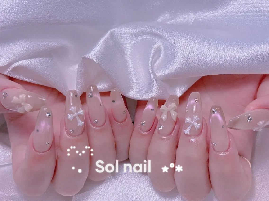 ネイル ハンドネイル ハンドケア Sol Nail ミネのネイルデザイン