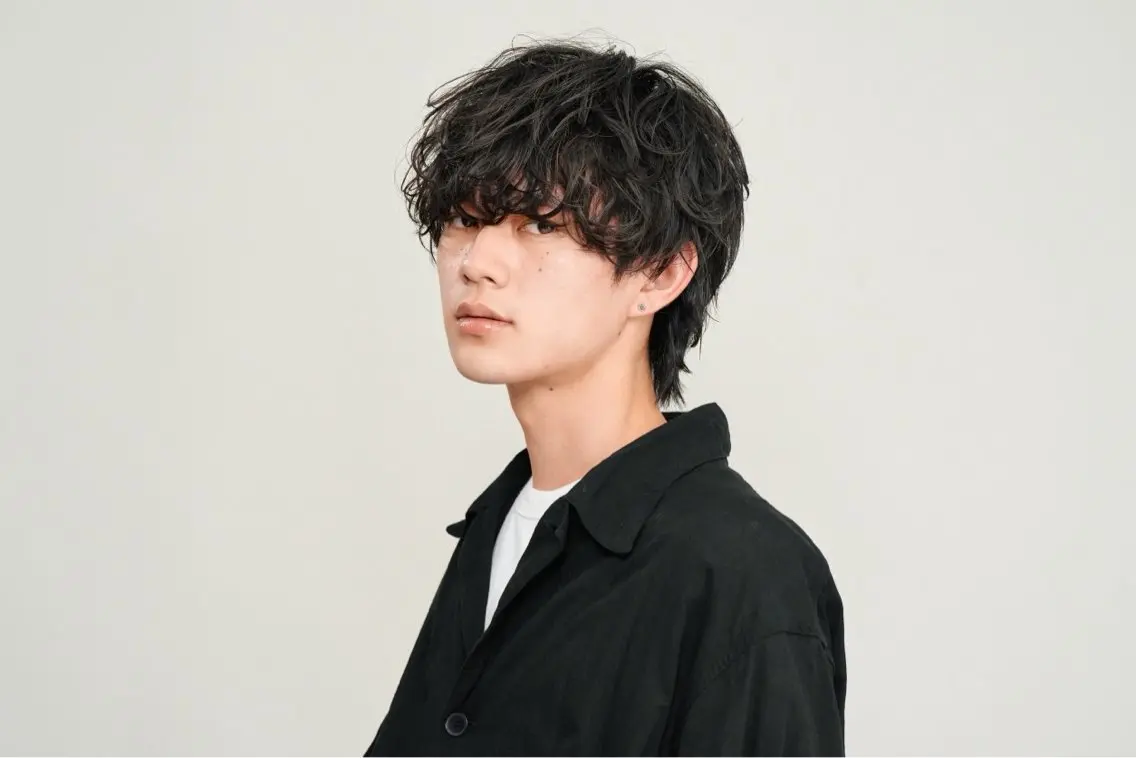 ショート メンズ メンズパーマ メンズ特化/縮毛/ メンズパーマ/しおんのヘアスタイル