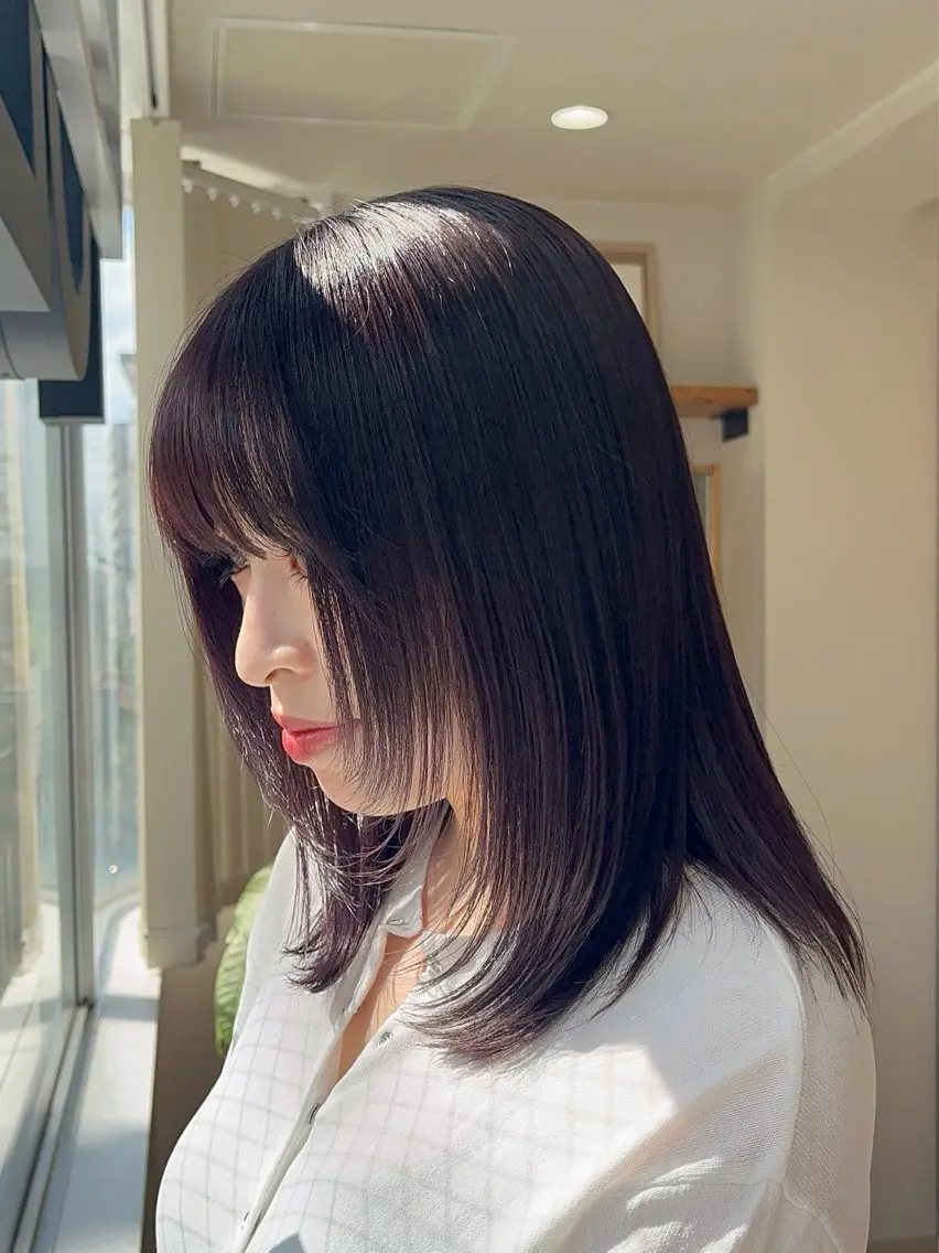 カラー 透明感カラー ラベンダーカラー ヘアカラー 艶カラー🌙 湘南/ゴトウのヘアスタイル