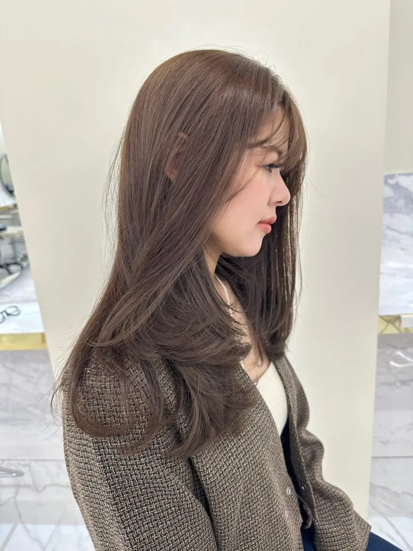 【🤍透明感カラーならコレ🤍】ブリーチなしダブルカラー【2回目以降¥20900】の写真