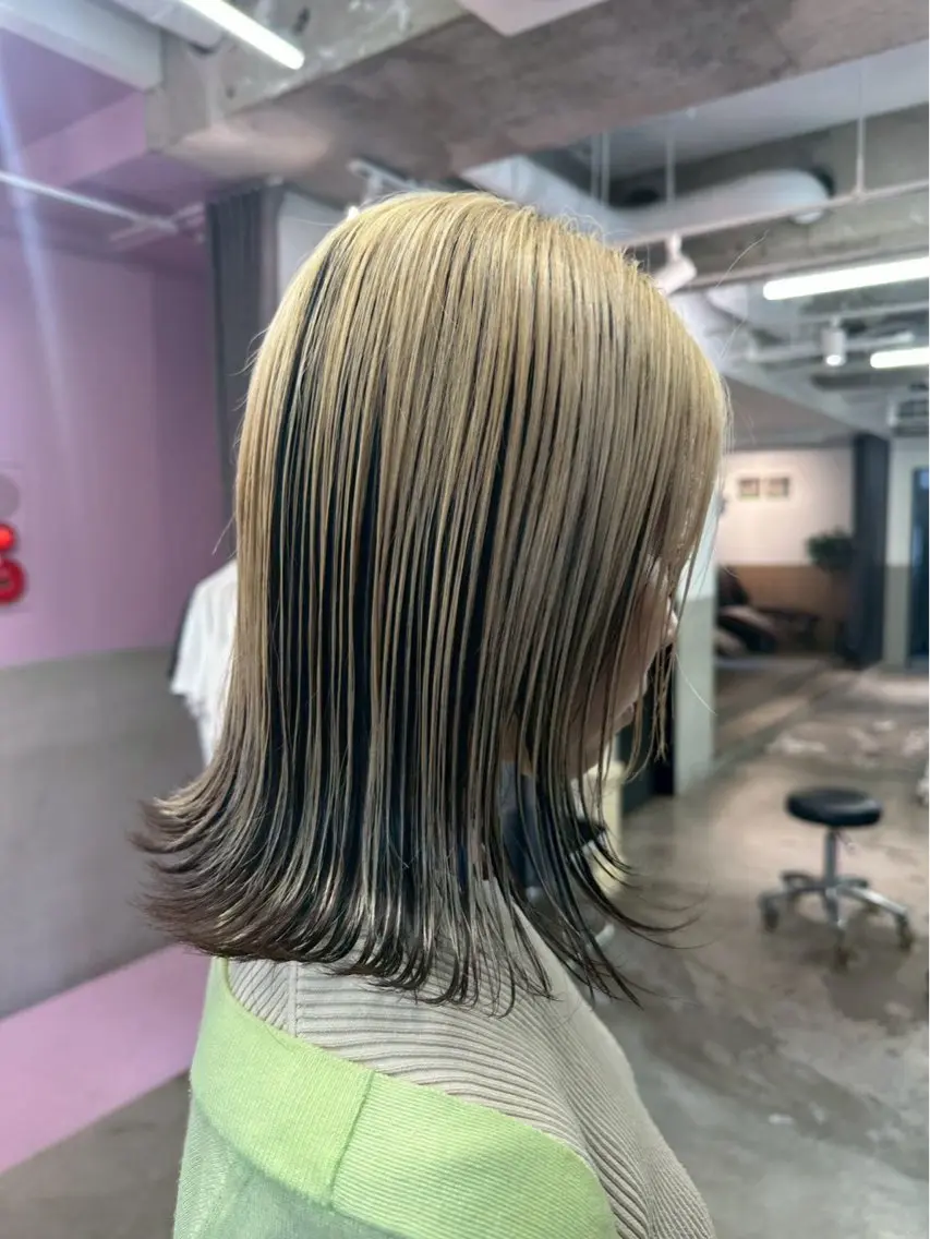 セミロング OjOmano ケンタのヘアスタイル