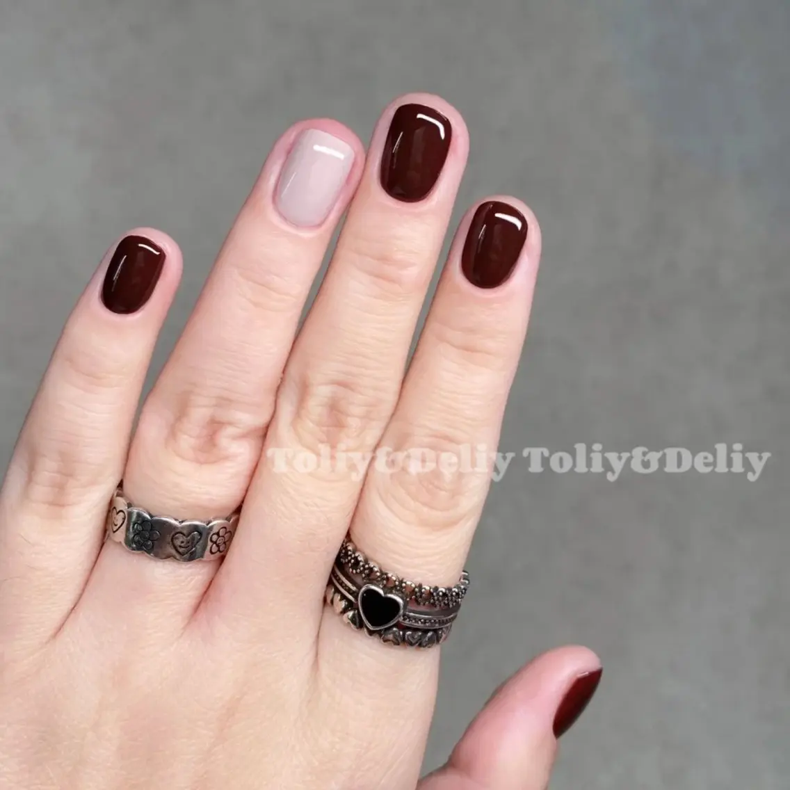 ネイル ワンカラーネイル ToliyDeliy Nail Salonのネイルデザイン