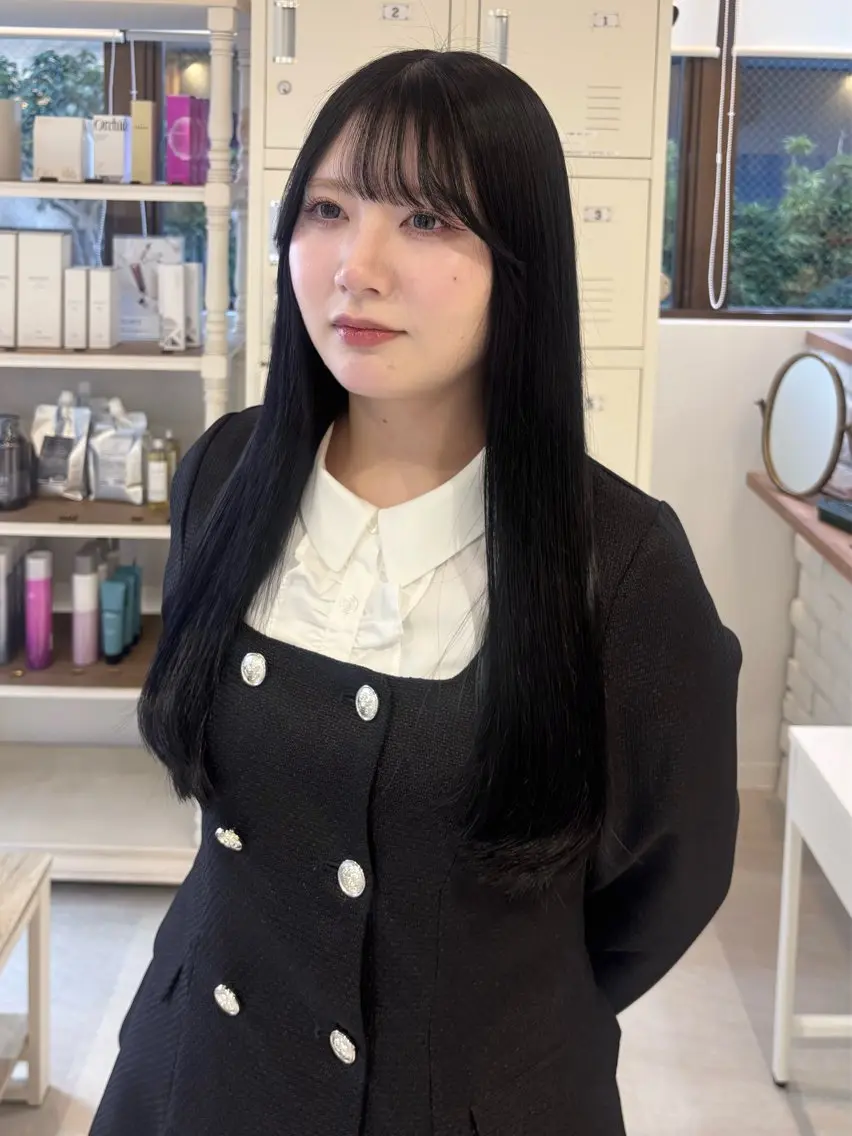 【選べる透明感🌟】イルミナorアディクシーカラー➕カット🫧の写真