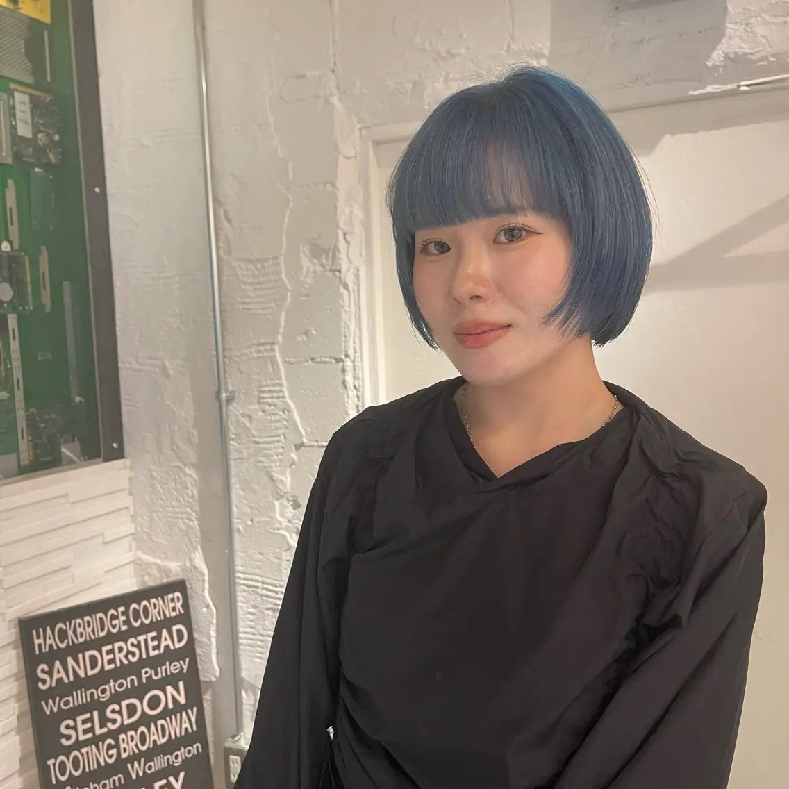 ショート カラー ヘアカラー nameless miichiのヘアスタイル