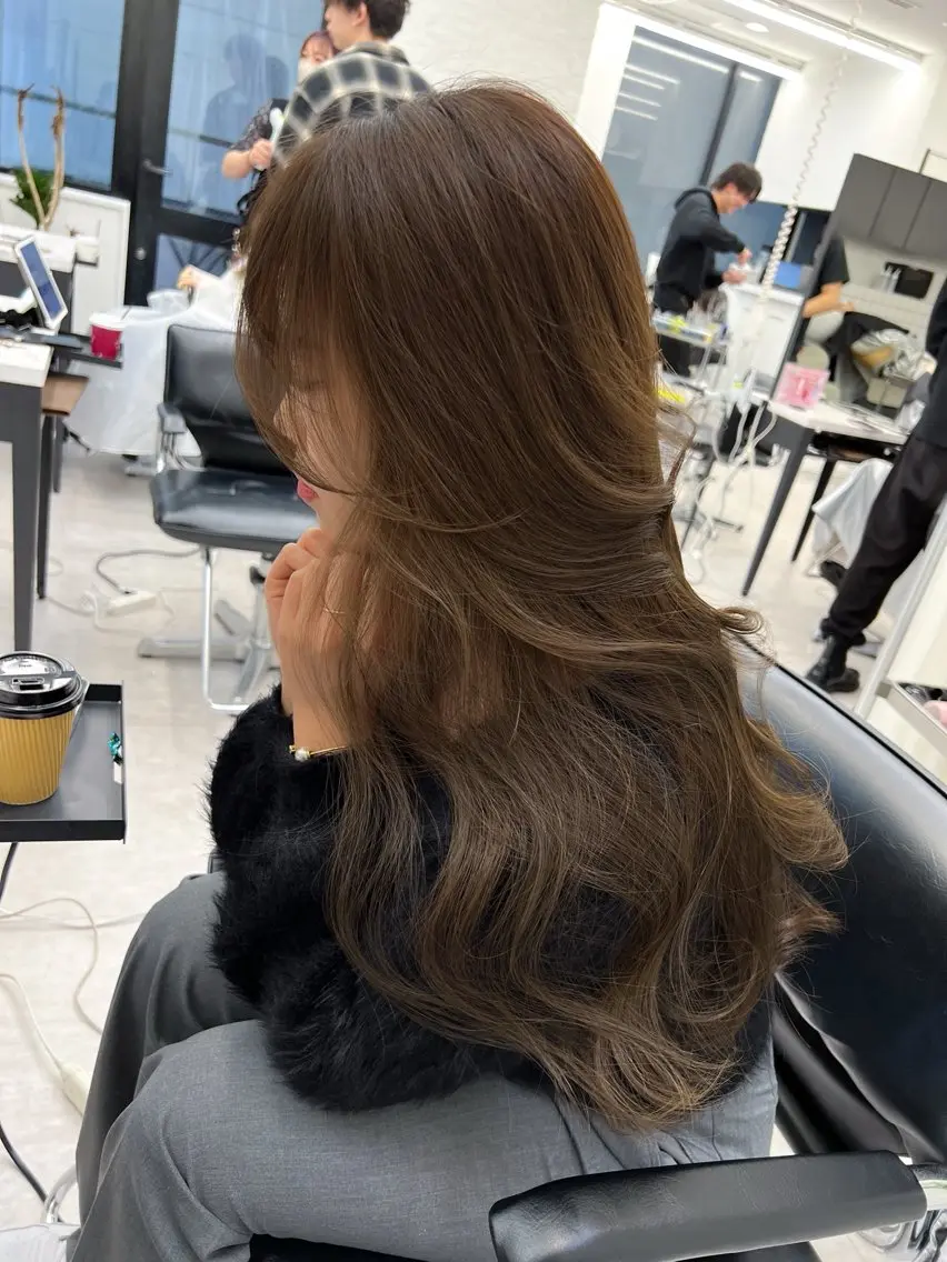 セミロング 映える顔まわり/前髪 特化 💗 ユキマのヘアスタイル
