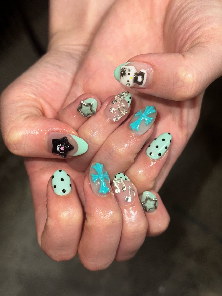 ネイル ハンドネイル トップコート/ 下北沢nailのネイルデザイン