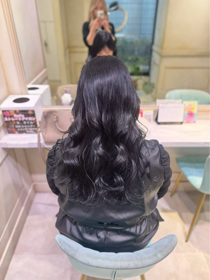 カラー ヘアカラー トリートメント 透明感ツヤカラー/ ゆうな💙のヘアスタイル