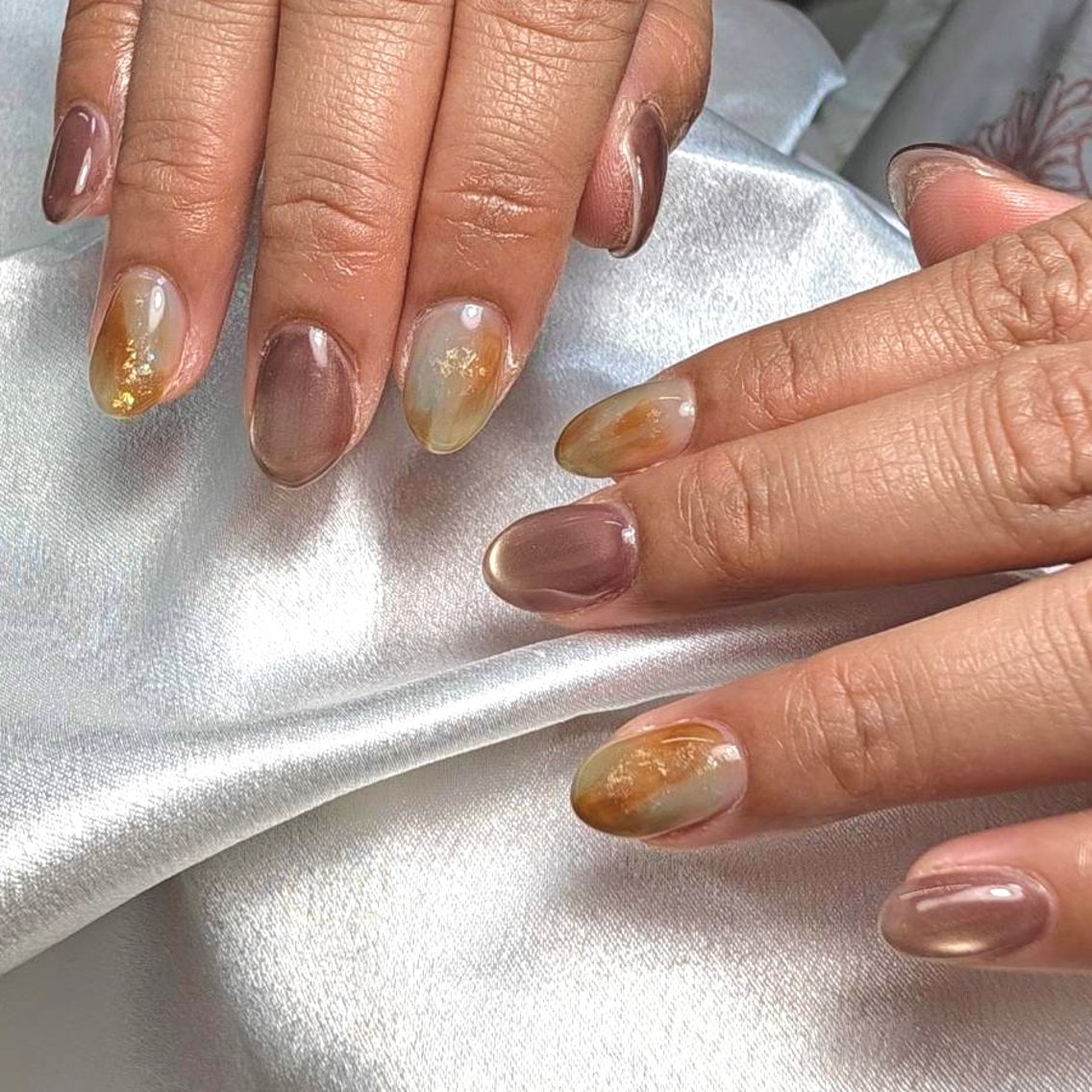 ネイル ハンドネイル nailslon A-Fleurのネイルデザイン