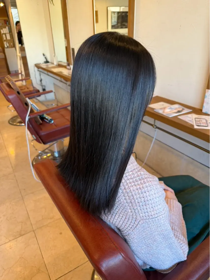 ミディアム 縮毛矯正 カット 縮毛矯正 今村俊介 メンズカットのヘアスタイル