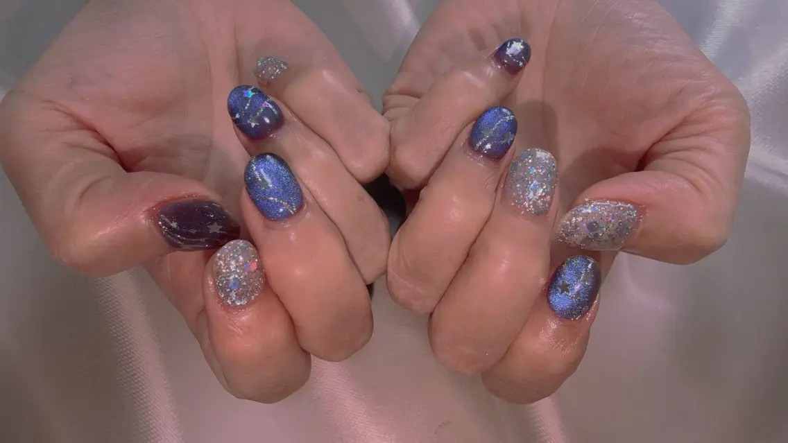 カラー ハンドネイル coco nailのネイルデザイン