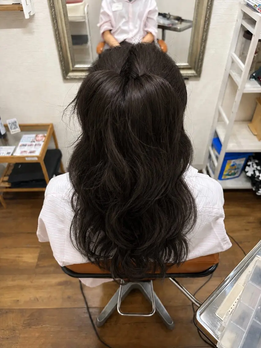 ロング 池袋カラーモデル🩶 natsuki🩶のヘアスタイル